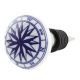 Blue Compass Wine Bottle Stopper